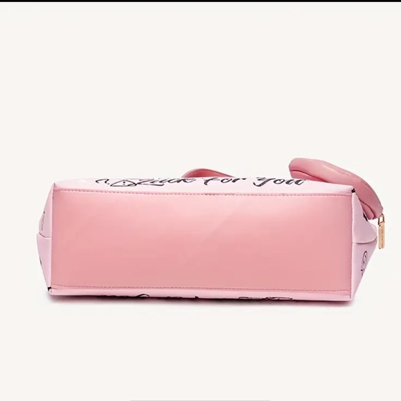 Chic Pink Graffiti Tote Bag - Picture 4 of 4